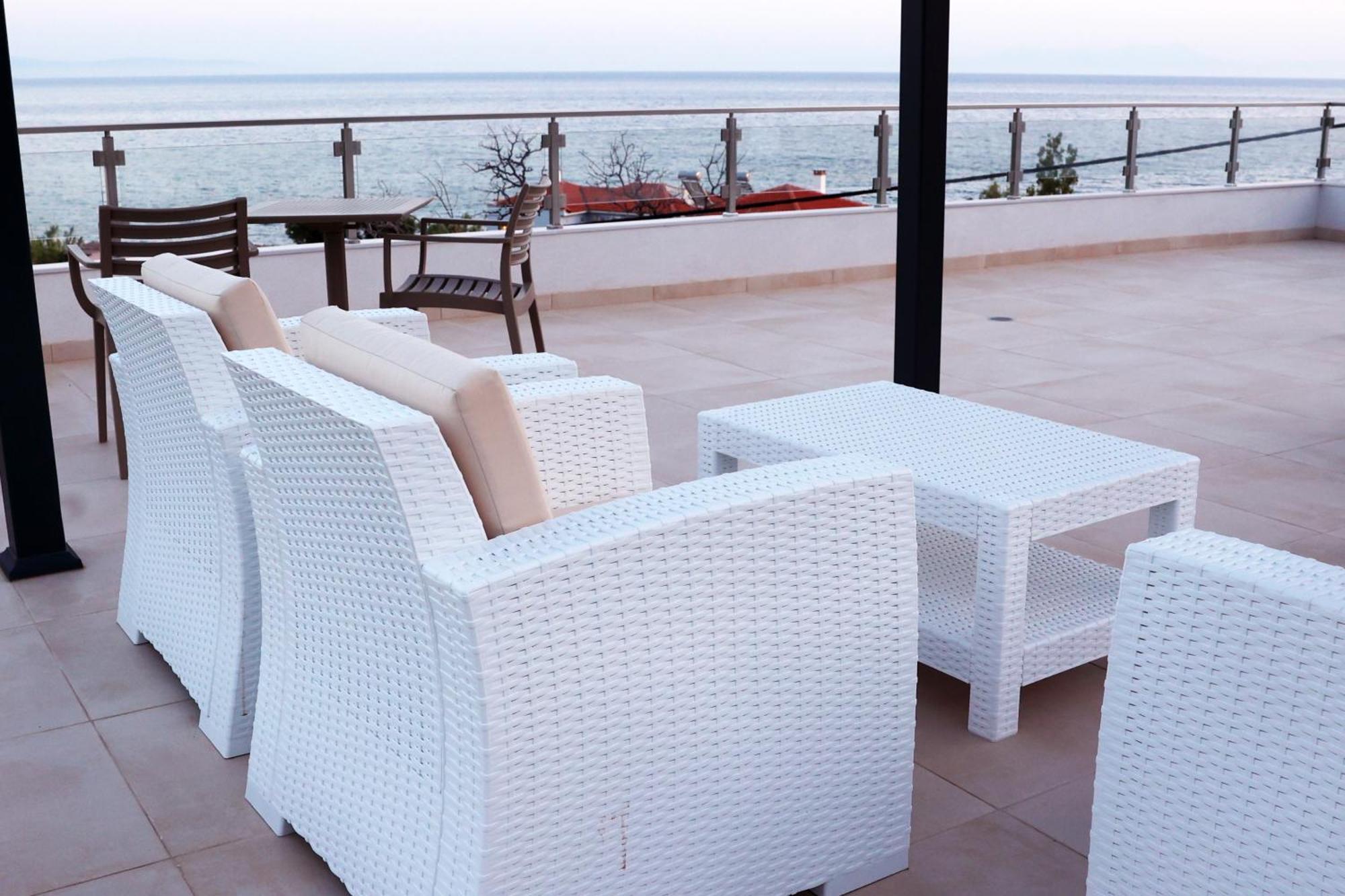 Ocean View Studios And Luxury Rooms Plomari Exteriér fotografie