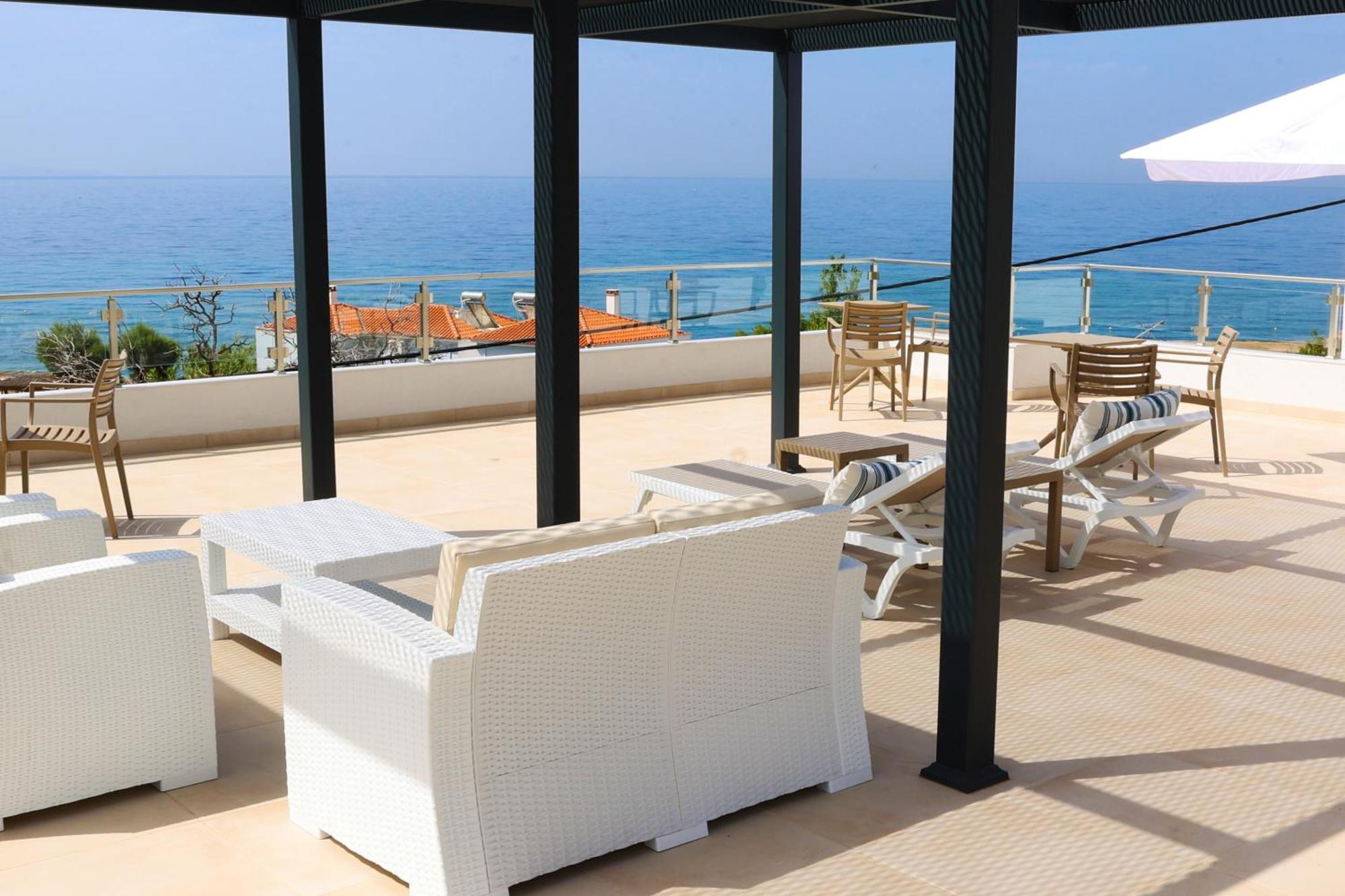 Ocean View Studios And Luxury Rooms Plomari Exteriér fotografie